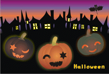 ハロウィンカード12 ハロウィンカード12