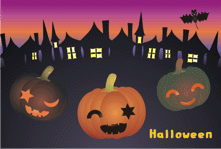 ハロウィンカード13 ハロウィンカード13