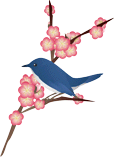 小鳥と梅12 小鳥と梅12