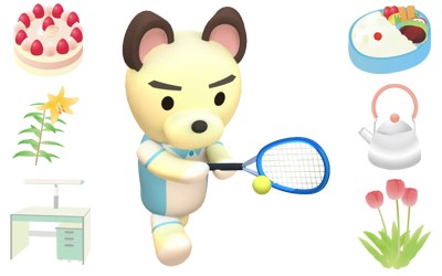 ��񑾂̃C���X�g�f�މ�